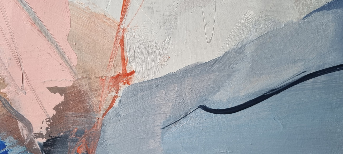 Layers of Disappearance, 60 x 50 cm