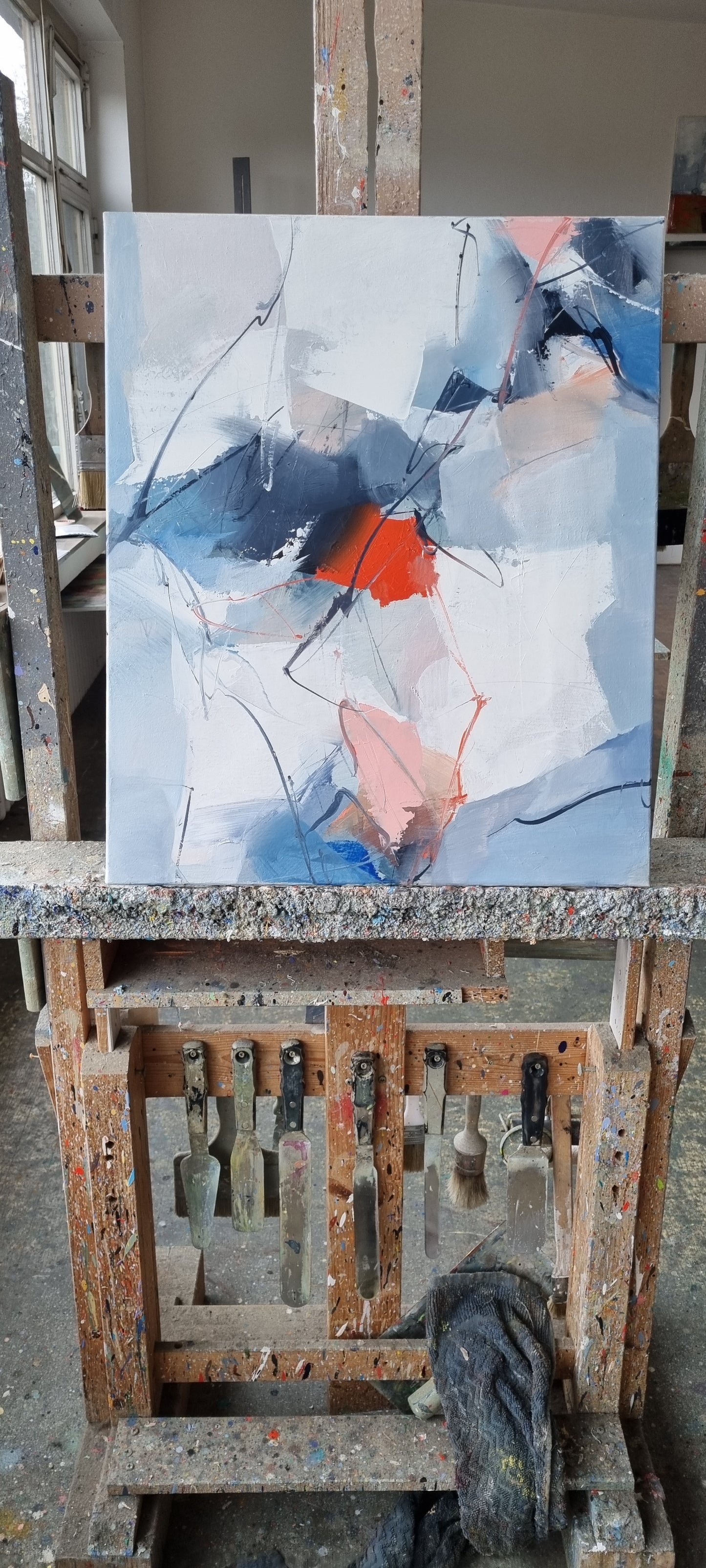 Layers of Disappearance, 60 x 50 cm