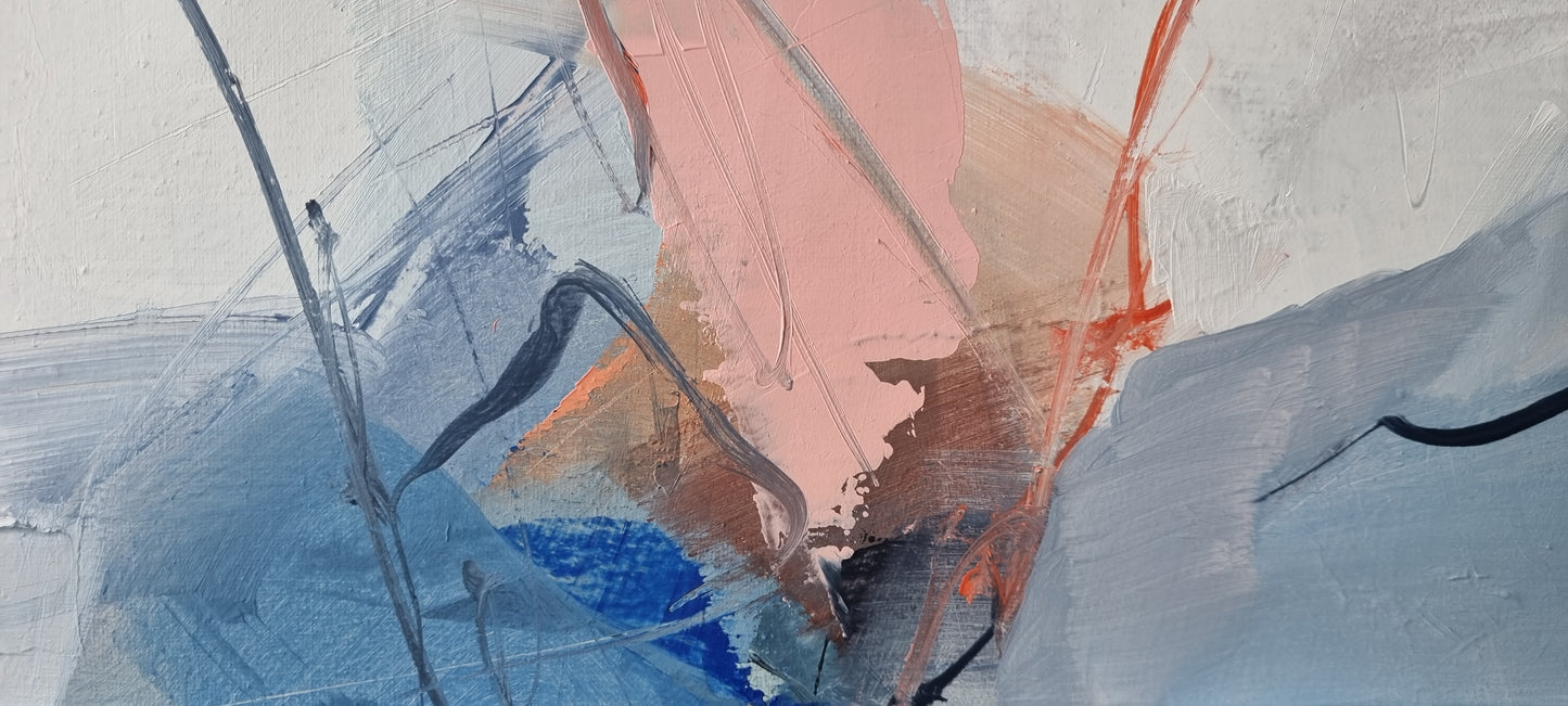 Layers of Disappearance, 60 x 50 cm