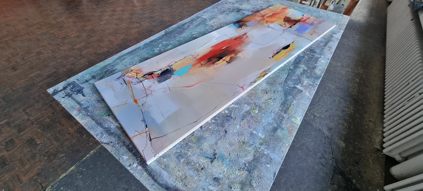 Queen of Tomorrow, 50 x 150cm