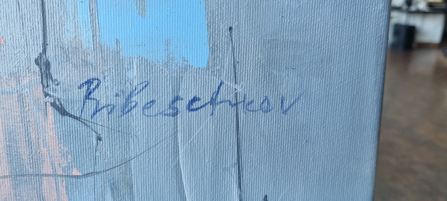 Between Azure and Earth, 90 x 120cm