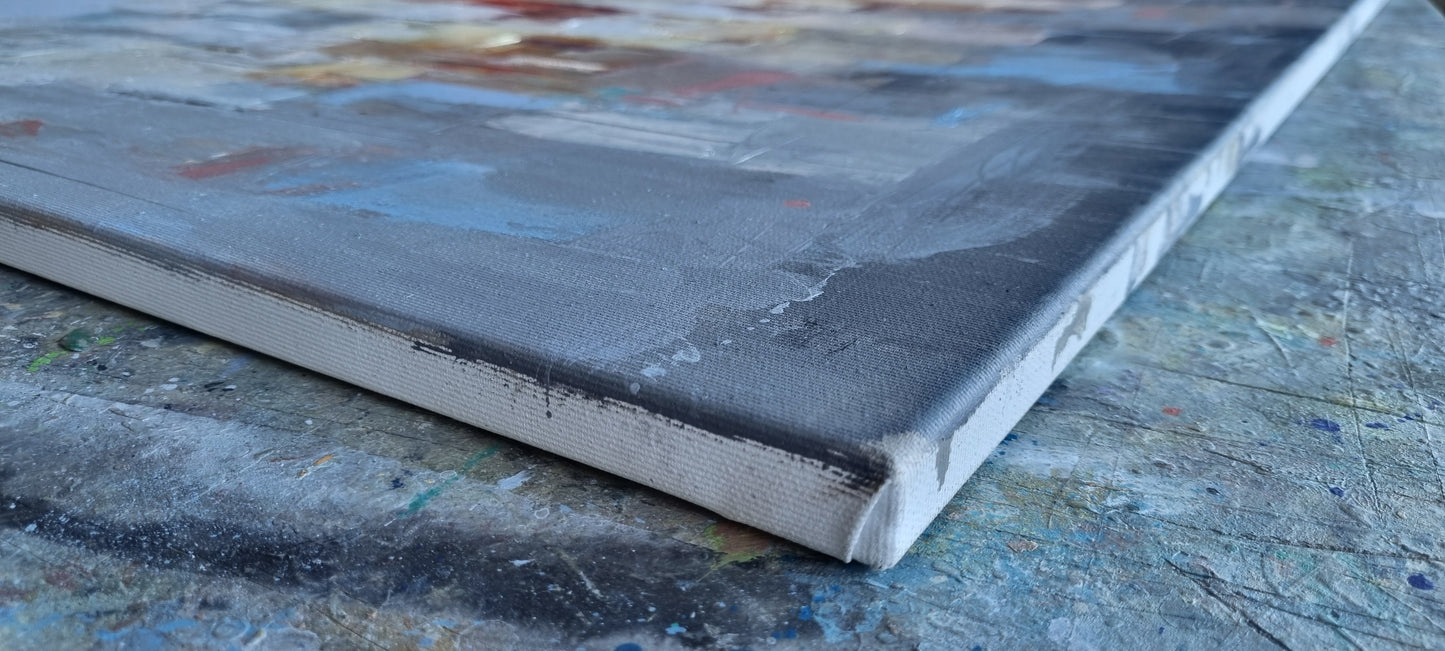 Between Azure and Earth, 90 x 120cm