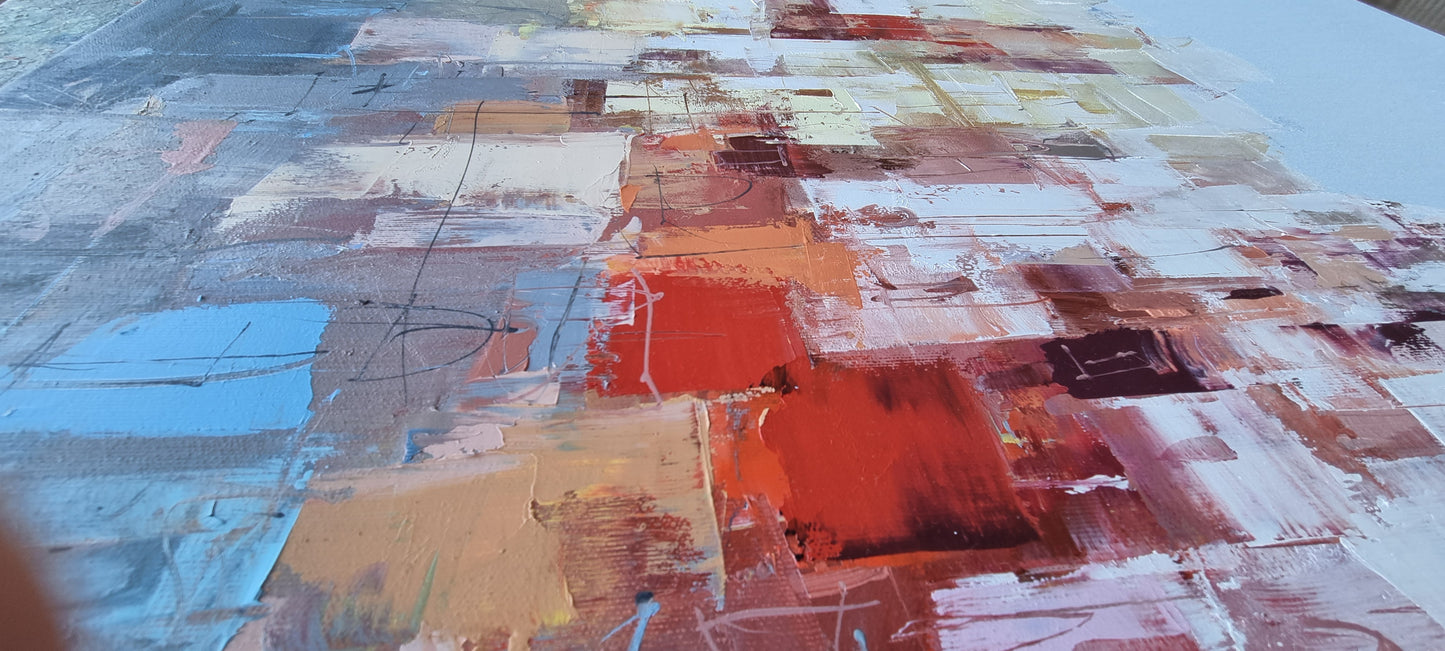 Between Azure and Earth, 90 x 120cm