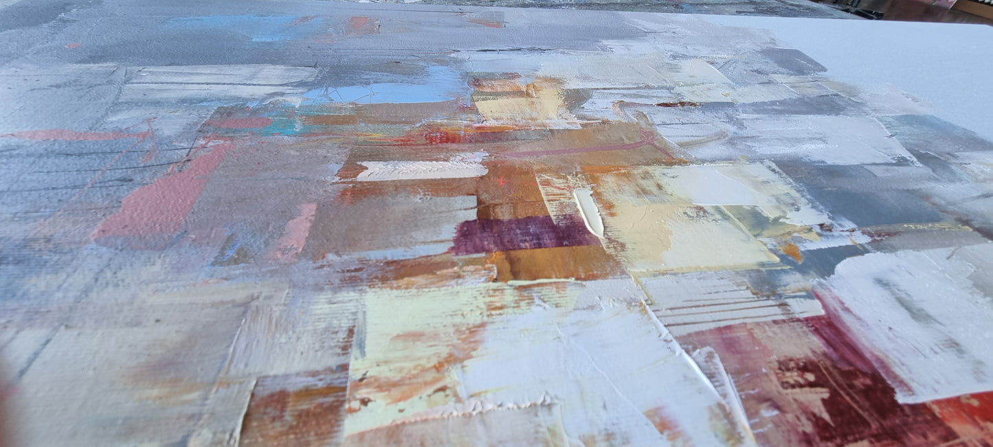 Between Azure and Earth, 90 x 120cm