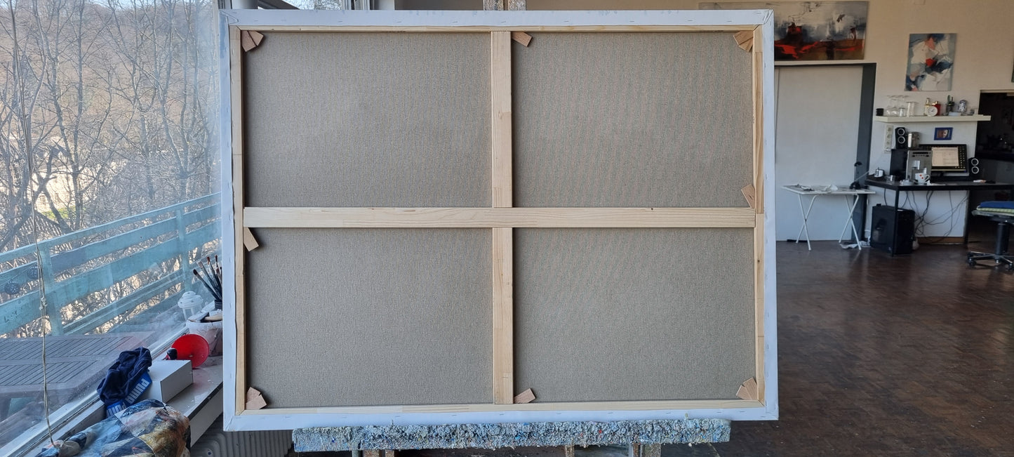 Between Azure and Earth, 90 x 120cm