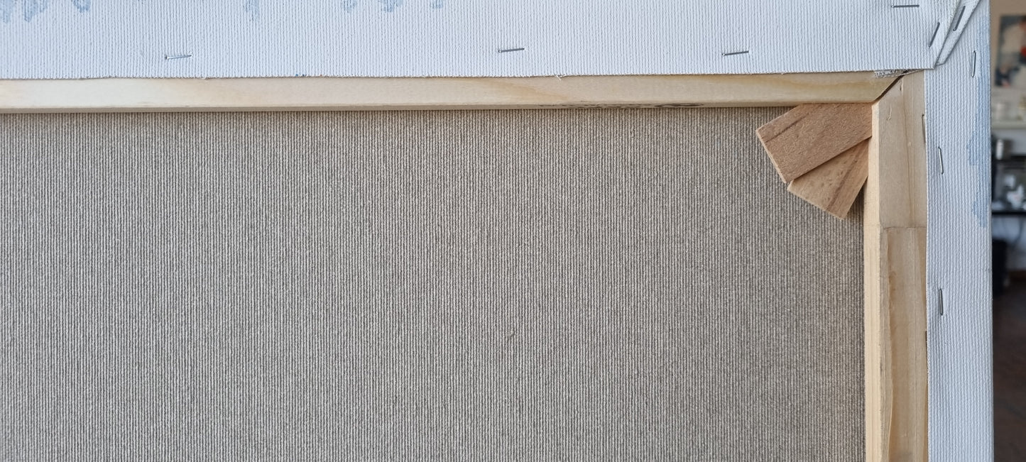 Between Azure and Earth, 90 x 120cm