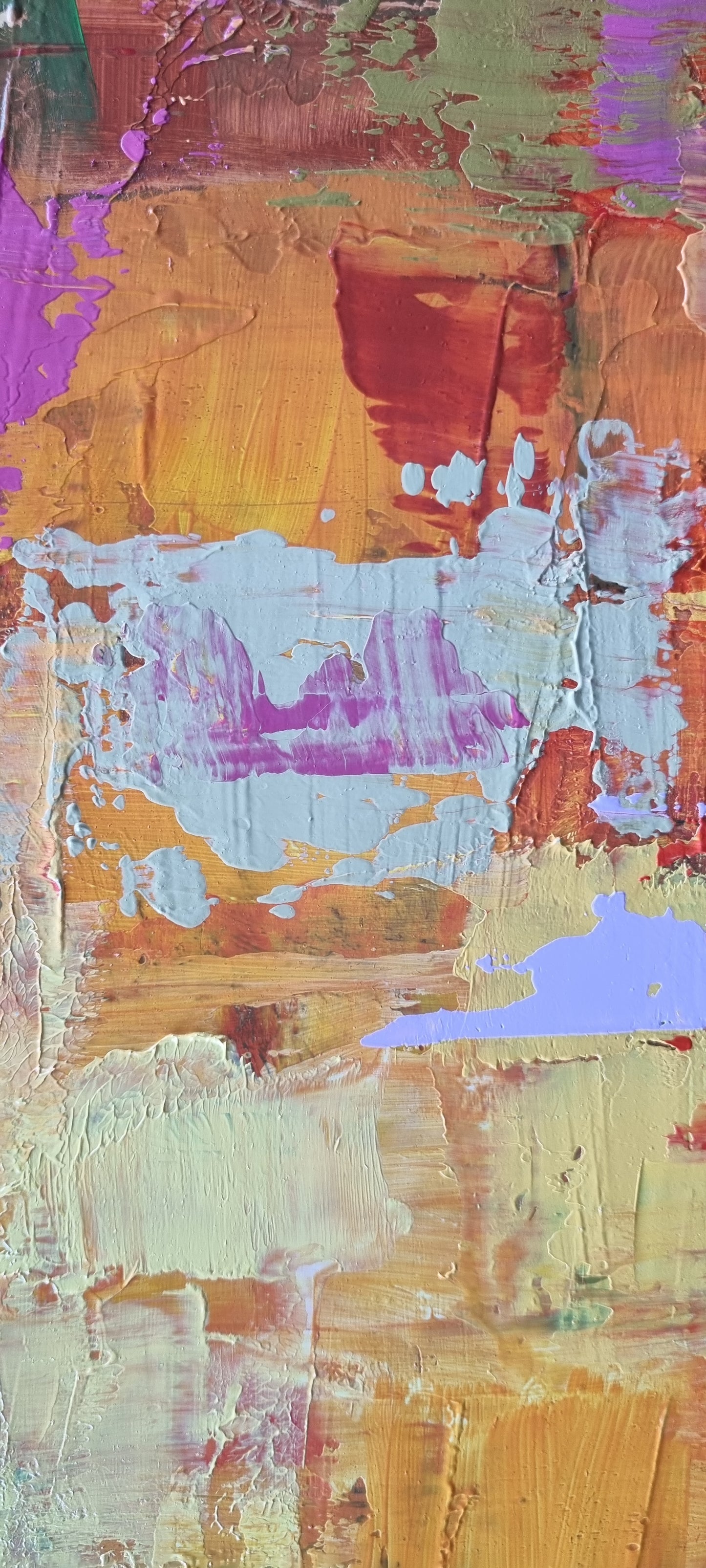 Night in Menton, 90 x 150cm