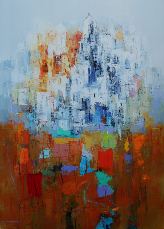 Cap d'Ail, 110 x 140cm