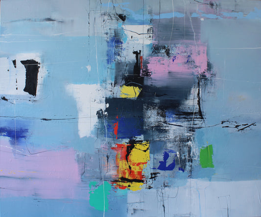 Castle in the Air of Longing, 100 x 120 cm