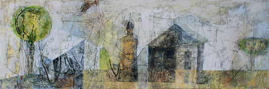 I was there..., 50 x 150cm