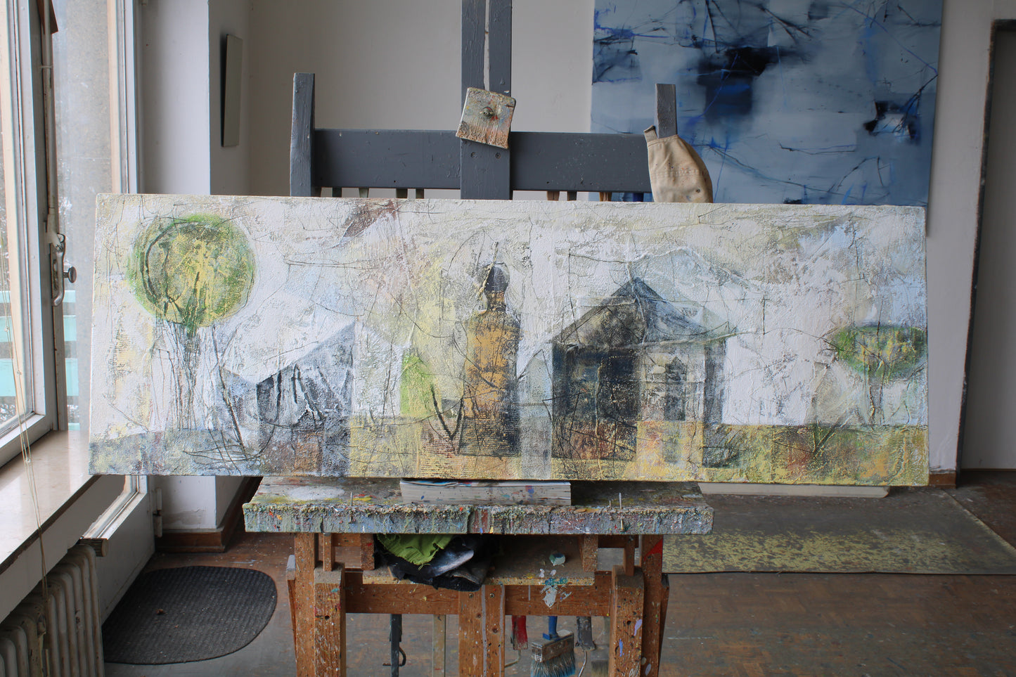 I was there..., 50 x 150cm