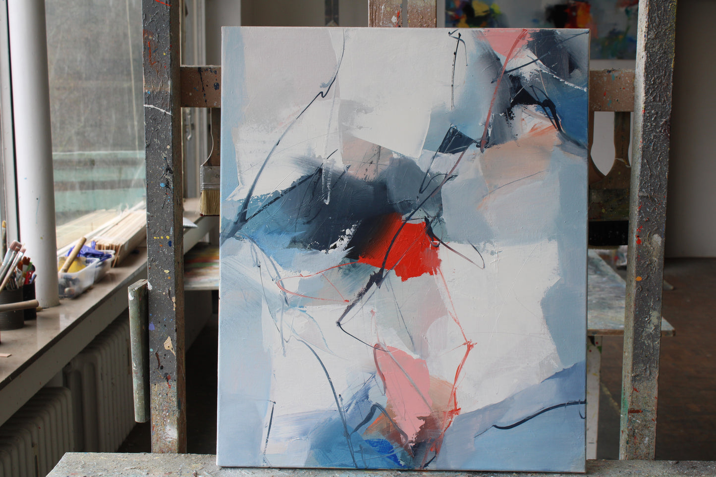 Layers of Disappearance, 60 x 50 cm