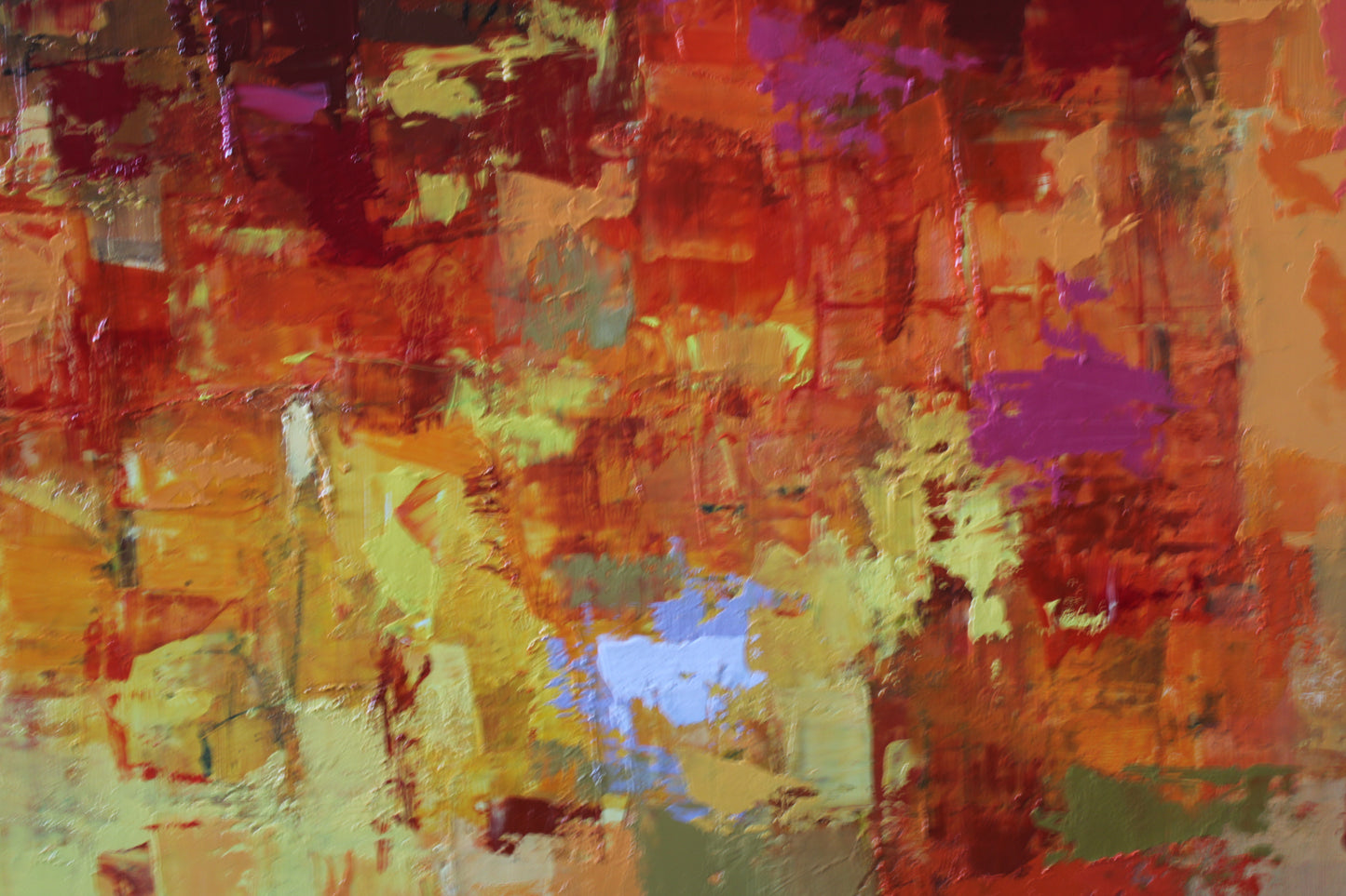 Night in Menton, 90 x 150cm