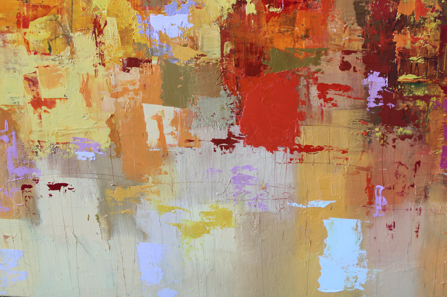 Night in Menton, 90 x 150cm