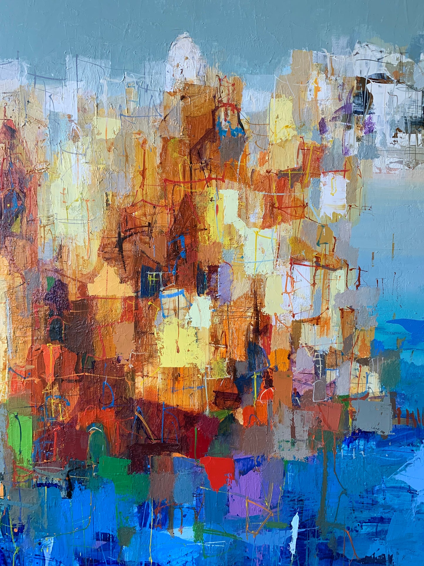 Cagnes-sur-Mer II,  100 x 140cm