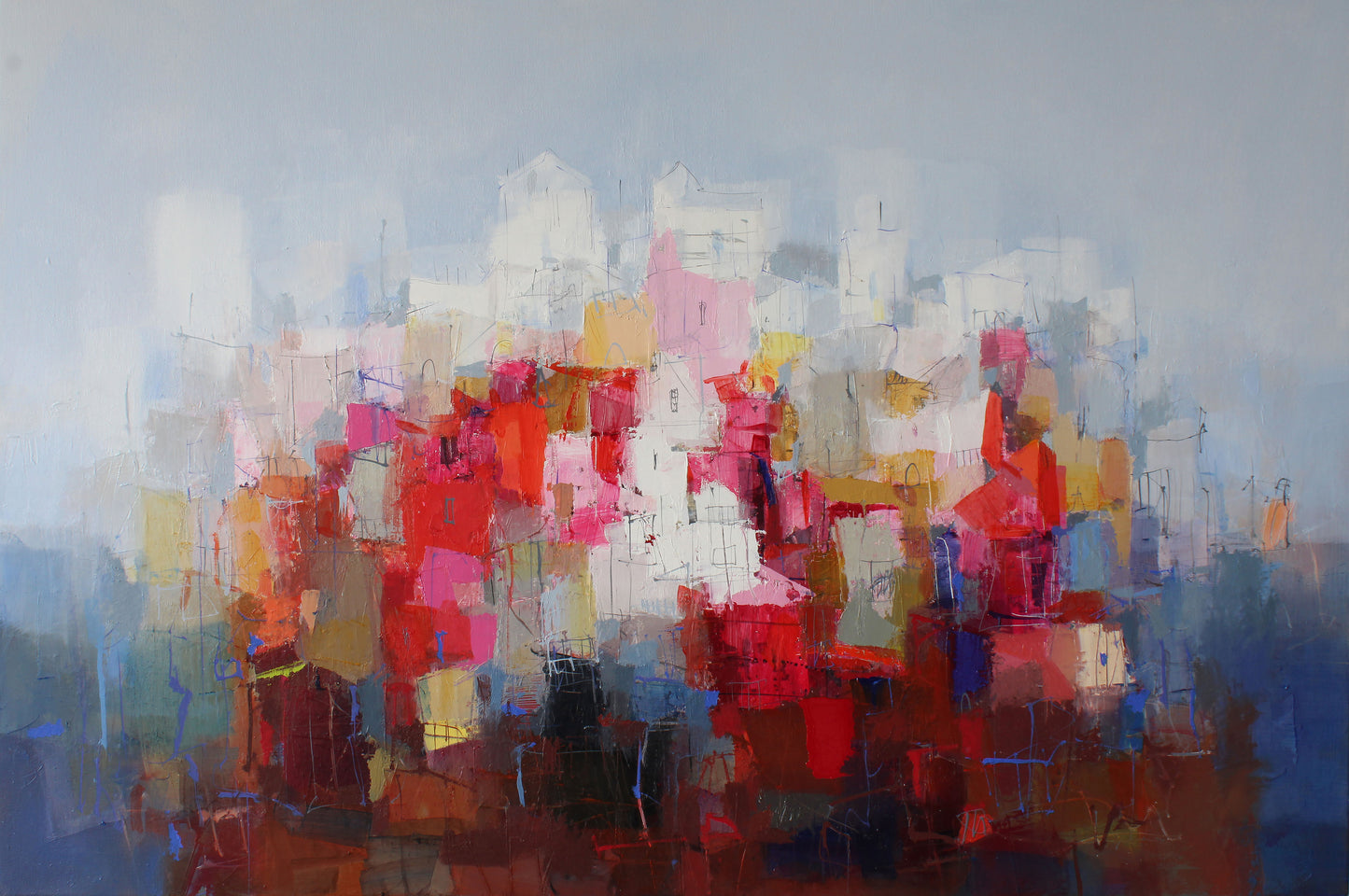 Mediterranean Glow, 80 x 120cm