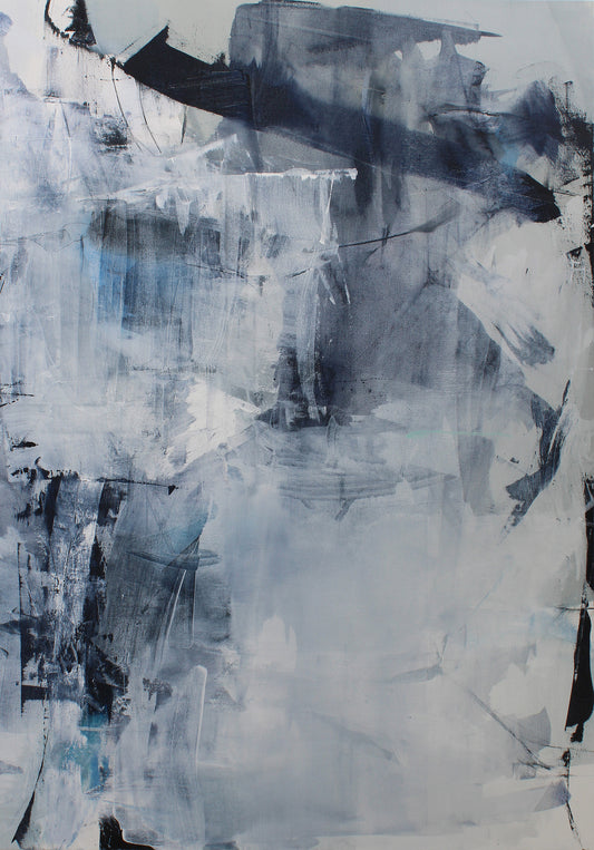 Traces of time, 120 x 100cm